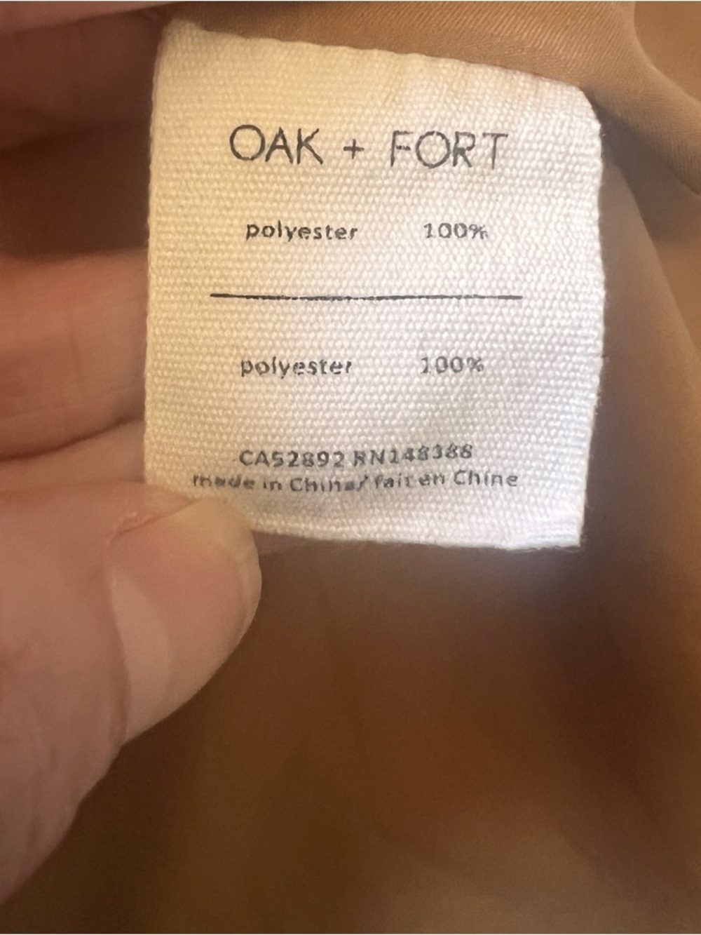 OAK + FORT Midi Pleated Size Small/Medium - Picture 8 of 8